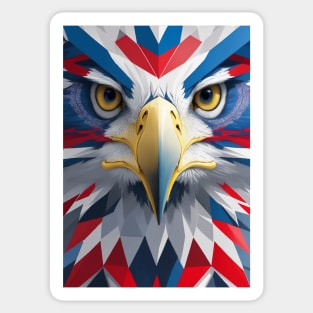 Patriotic Majesty Sticker